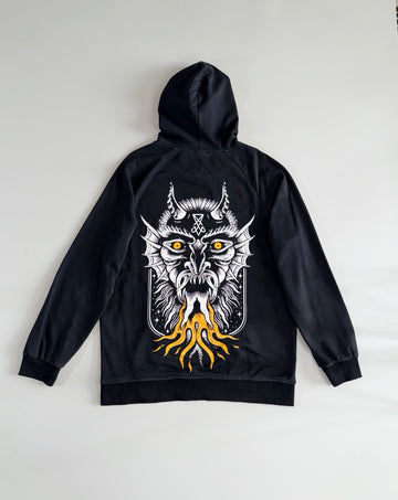 Peakeagle | 666 Devil Graphic Hoodie | (XL)