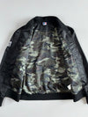 MLB New York Yankees Black Camo-Lined Bomber Jacket (2XL)