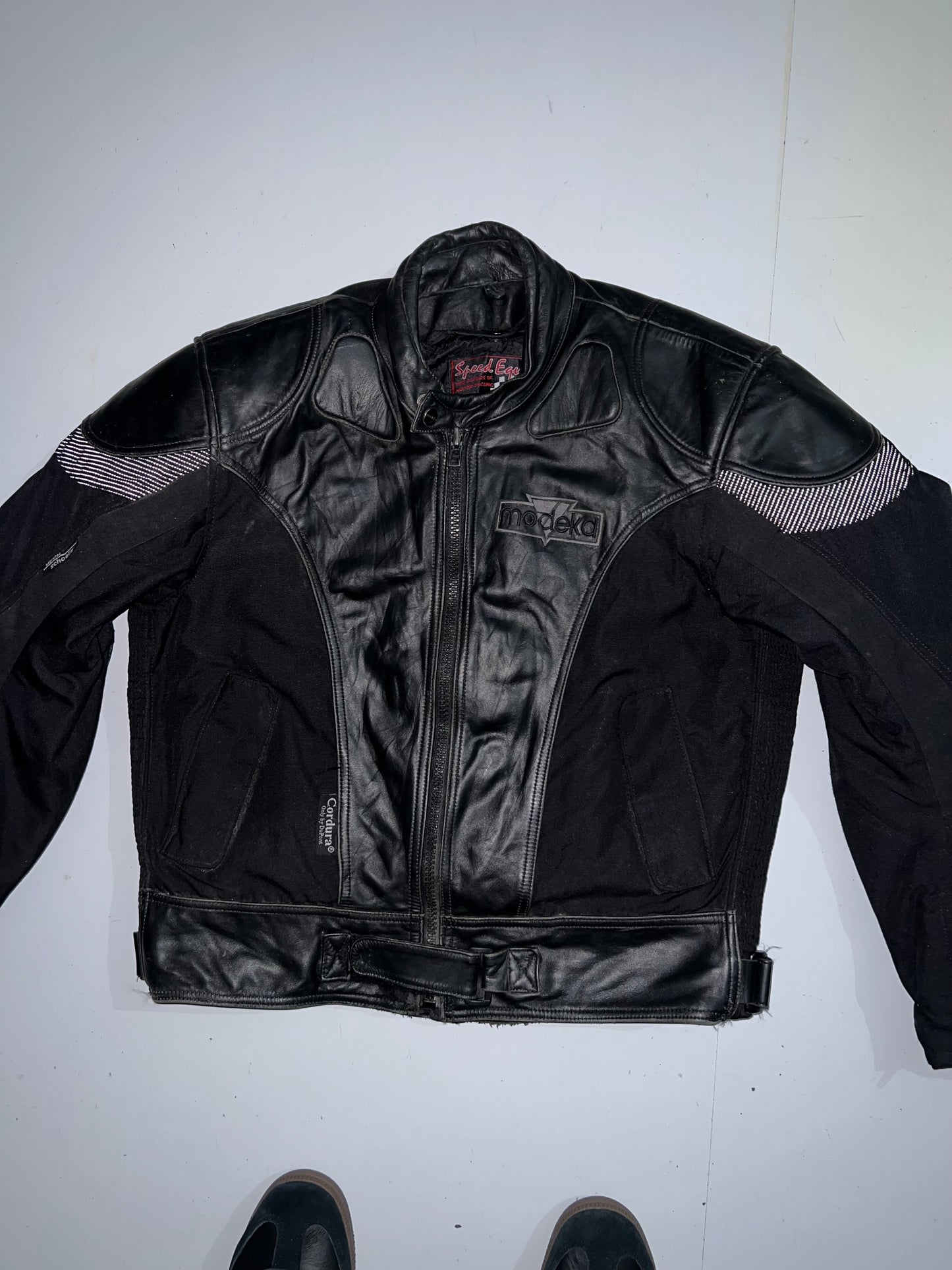 zSuper Premium Original Leather (RARE RACING) Jacket (PADDED) (L)