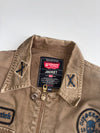 Vintage 5th Street Military Patch Zip Jacket (M)
