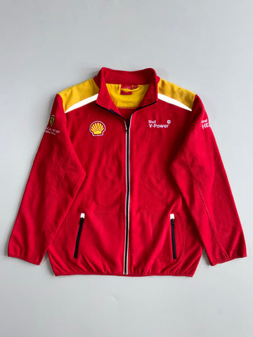Shell V-Power x Scuderia Ferrari Red Racing Fleece Jacket (XL)