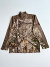 Realtree Xtra Camo Quarter-Zip Hunting Fleece Pullover(M)
