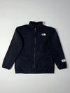 Vintage The North Face Black Fleece Zip-Up Jacket (S)