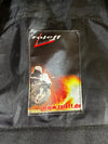Roleff Racewear Black/Red/White Motorcycle Jacket Padded (M)