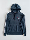 Fila Stile Sportivo Logo Tape Pullover Hoodie (S)