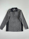 Columbia Grey Two-Tone Quarter Zip Fleece  (M)