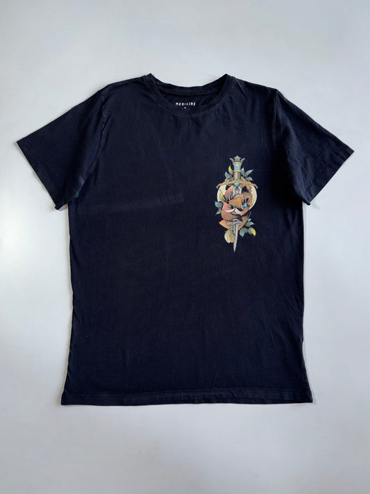 Vintage Premium Graphic Printed T-Shirt (M)