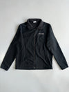 Columbia Black Fleece-Lined Softshell Zip Jacket (M)