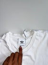 Adidas Trefoil Logo Tee - White/Green (Xl)