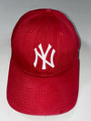 Vintage New Era Red NY Yankees Baseball Cap (Adjustable)