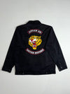 The Compass Tiger Embroidered Work Jacket – Black (M)
