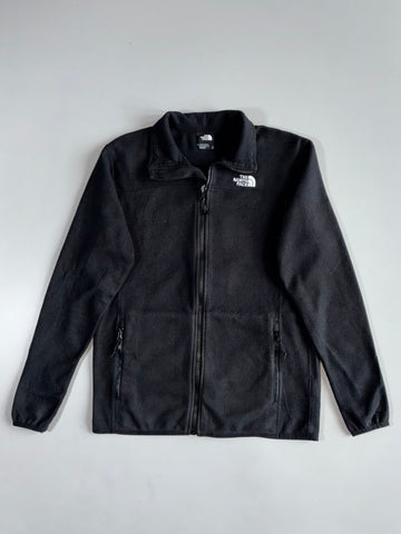 The North Face Black Full Zip Fleece Jacket Zip Pockets(S)