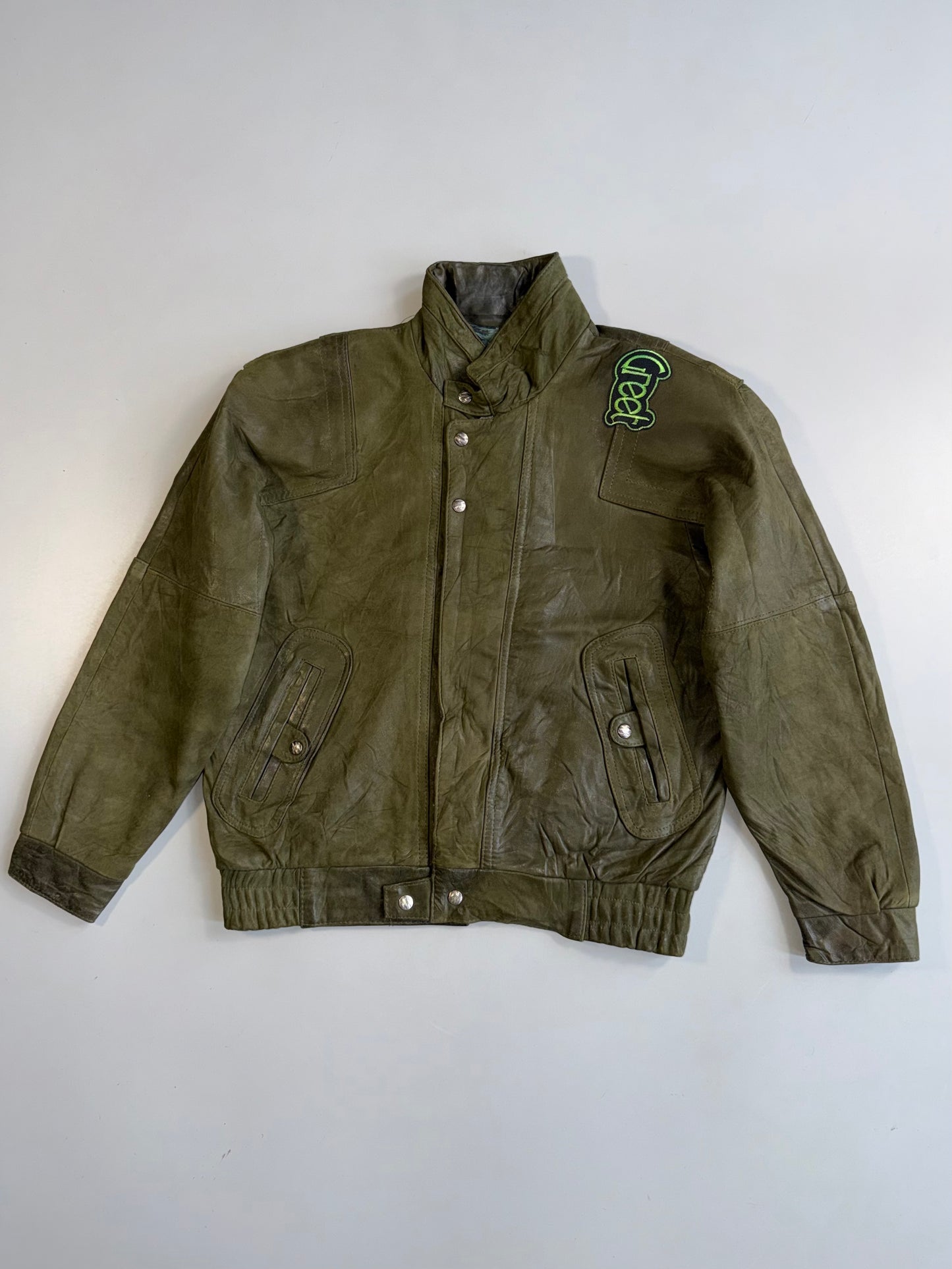 !          Super Premium Original Leather Jacket (L)