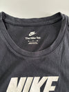 Nike Futura Logo Tee – Black Classic Crewneck (2XL)