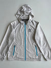 Kappa | Italia Hooded Shell Jacket | Grey Marl/Teal | (L)