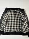 Vintage Poco Loco Black Leather Bomber Jacket (M)