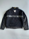 Dainese Belize Black grey Dragon Print Textile Jacket with Detachable Arm (XL)
