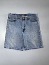 Levi’s 550 Relaxed Fit Denim Shorts – Light Blue Wash (W:38) (L:24)