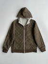 Nike Therma-Fit | Reversible Quilted Hoodie Jacket (L)