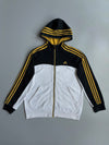 Adidas | Colorblock Hoodie Black White | (S)