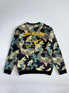True Religion | All-Over Camo Crewneck Sweatshirt | Multi (M)