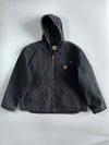 Vintage Carhartt Sandstone Active Premium WIP Hooded Jacket (Fur Inside (2XL)