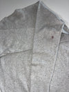 Carhartt WIP Grey Heather Crewneck Knit Sweater with Square Hem Label (M)