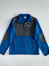Columbia Blue & Charcoal Fleece Jacket (L)