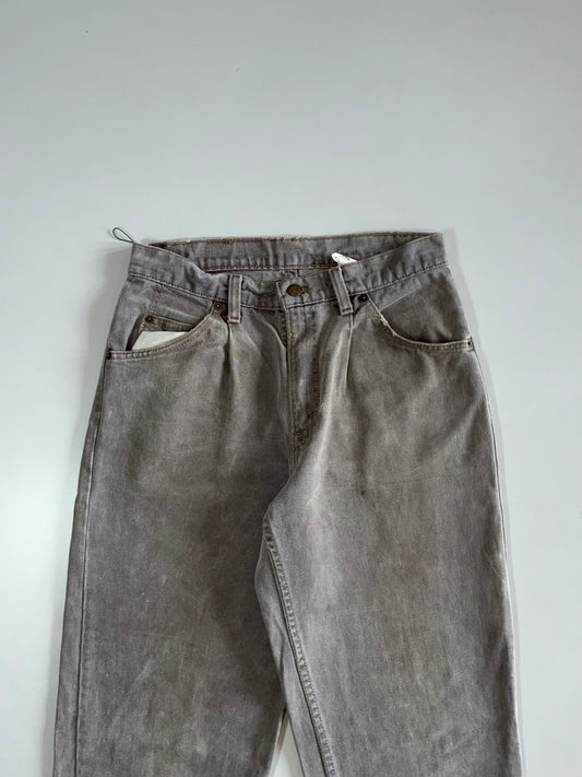 Levi’s 580 Baggy Fit Grey Tapered Jeans (W:30 |L:41)