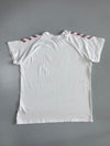 Hummel x Denmark Football (DBU) Vintage White Retro T-Shirt (L)