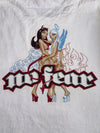 No Fear | Vintage Angel & Devil Graphic T-shirt (L)