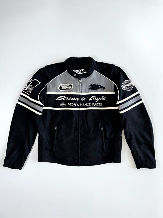 Harley-Davidson Racing Screamin’ Eagle Performance Parts Moto Jacket (L)