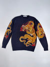 ZPlayboy Japan Dragon Knit – Heavy Graphic Sweater (RARE) (S/M)