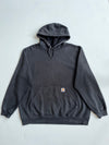 Vintage Carhartt Black Pocket Logo Pullover Hoodie (2XL/3XL)