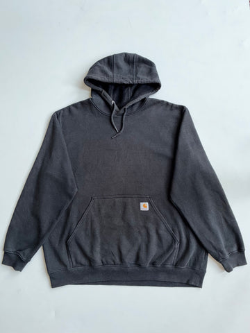 Vintage Carhartt Black Pocket Logo Pullover Hoodie (2XL/3XL)