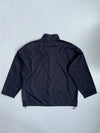 Champion Navy Stripe Sleeve Windbreaker Track Jacket (ML)