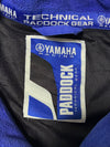 Yamaha Racing Paddock Gear Blue Black Technical Fleece Jacket (L)