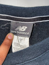New Balance Big Box Logo Crewneck Sweatshirt – Navy (L)
