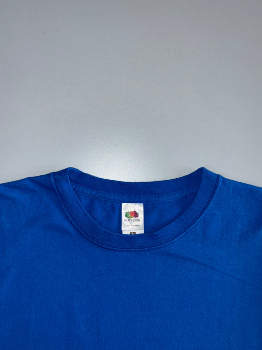 Fruit of the Loom Super Premium Blank T-Shirt Royal Blue (L)