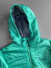 Columbia Omni-Heat Mint Green Hooded Puffer Women's Jacket  (M)