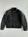 Harley-Davidson Waxed Cotton Trucker Padded Jacket (XL)