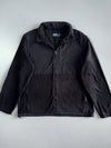 Polo Ralph Lauren Premium Fleece Jacket With Hidden Collar Cap (L/XL)
