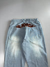 Jordan Brand 20th Anniversary Baggy | Distressed Denim Jeans (W28 |L:41)