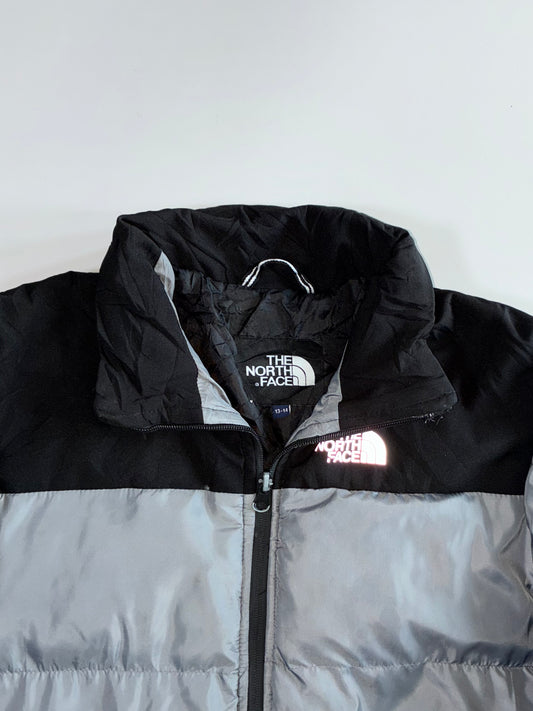 The North Face Nuptse 700 Reflective Silver Puffer Jacket (M)