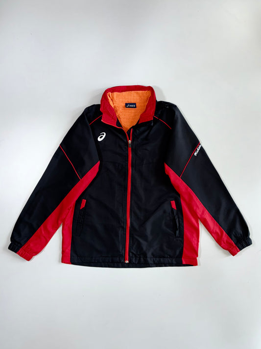 Asics Vintage Japanese Market Windbreaker Track Jacket (L)
