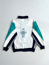 Vintage 90s Adidas Sport Trefoil Track Jacket – Navy/Teal/White (L)