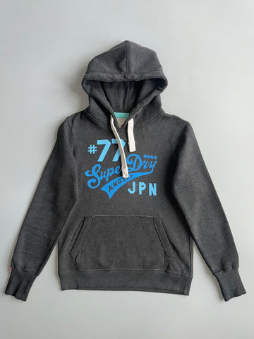 Superdry #77 JPN Pullover Hoodie | Charcoal Grey | (S)
