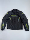 ZFLM Racing Tech Armored Textile Racing Jacket  Black Volt (M)