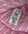 Polo Ralph Lauren Striped Custom Slim Fit Polo – Pink/White (S)