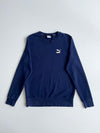 Puma Evo Navy Crewneck Sweatshirt with Gold Logo & Side Zip  (S)